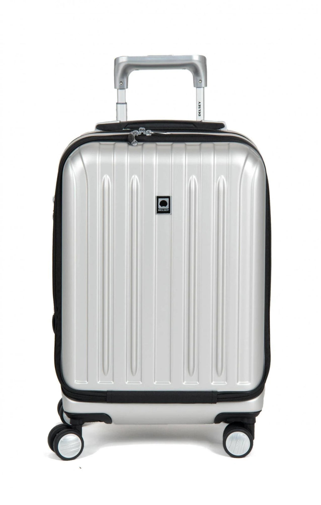 Silver International Carry-On Spinner Trolley F88225