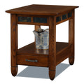 Rustic Oak End Table G727198
