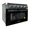 17 in. Greystone RV Gas Range Combo D76358