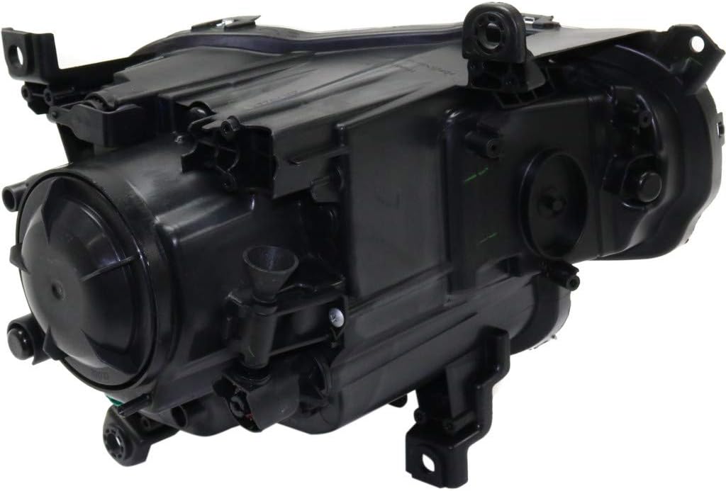 For Jeep Cherokee Headlight Assembly 2014 2016 Driver Side Halogen Black Trim W190132