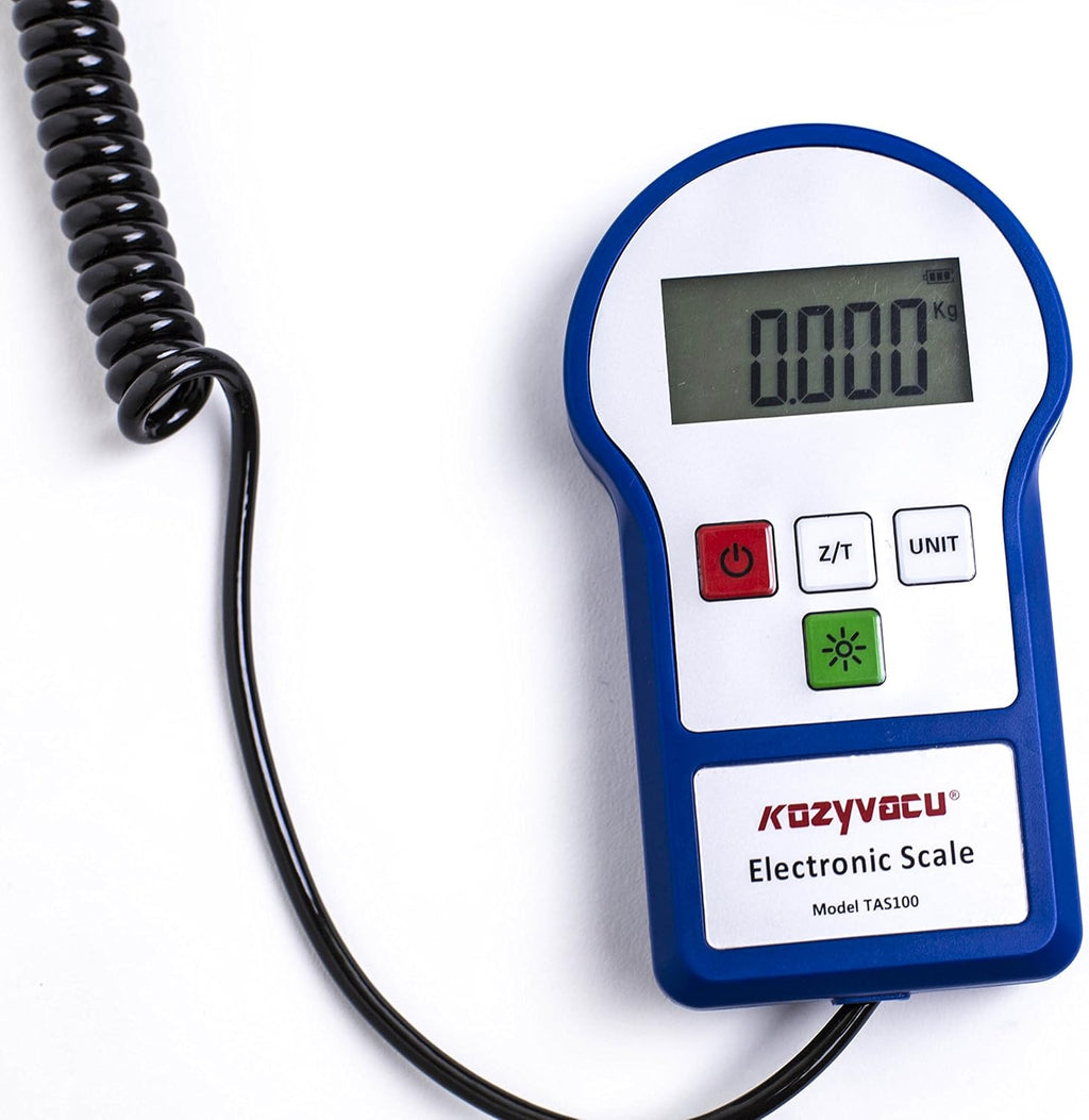 220lbs Digital Electronic Refrigerant Charging Weight Scales with Backlighting LCD Display, Carrying Case, Pack of 2 C39992