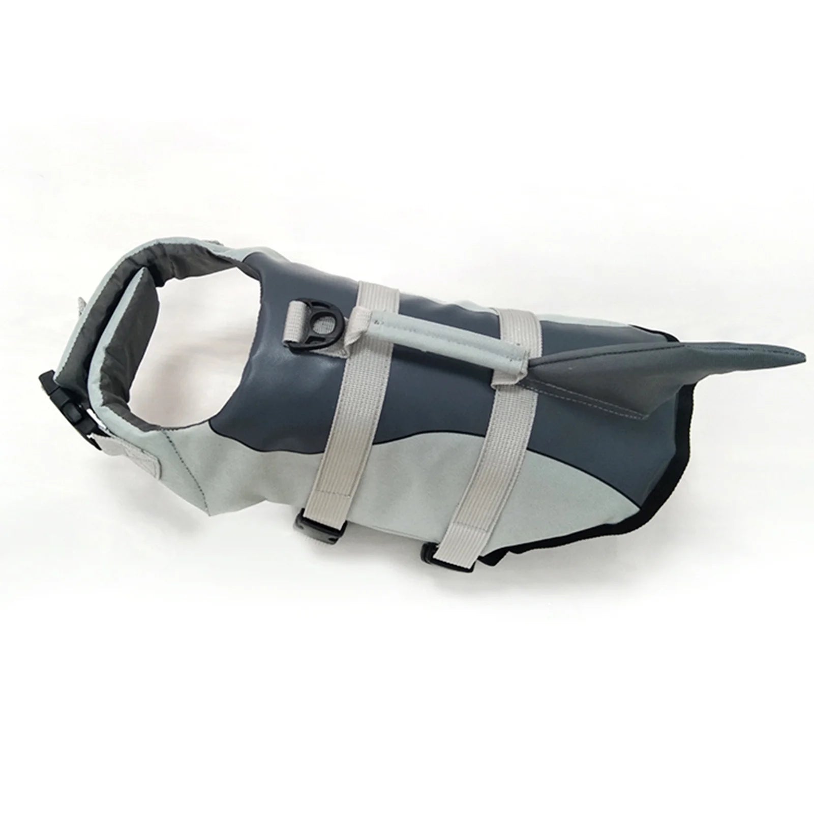 Dog Life Jacket Shark Swimsuit Vest Safety Wear T650