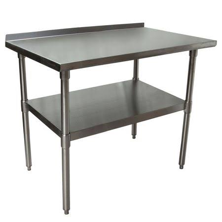 Stainless Steel Work Table with Undershelf V88173