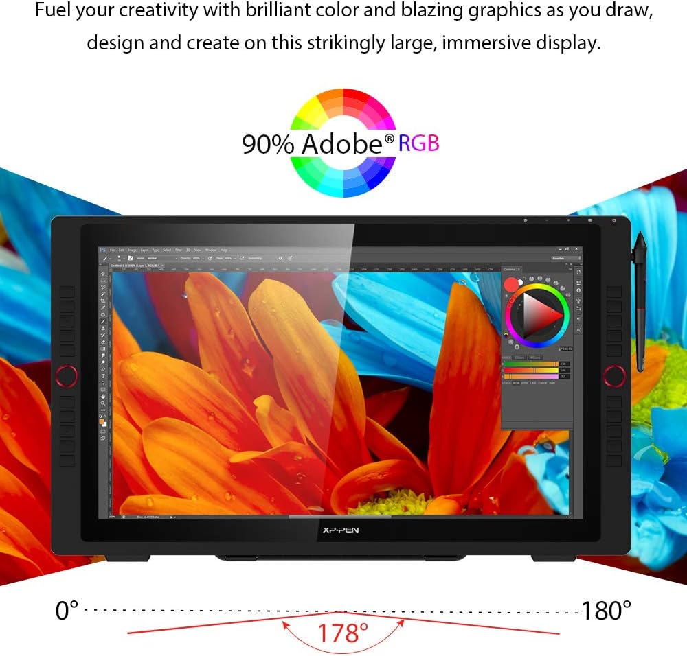 23.8-inch 2K QHD Drawing Monitor with Screen V6406