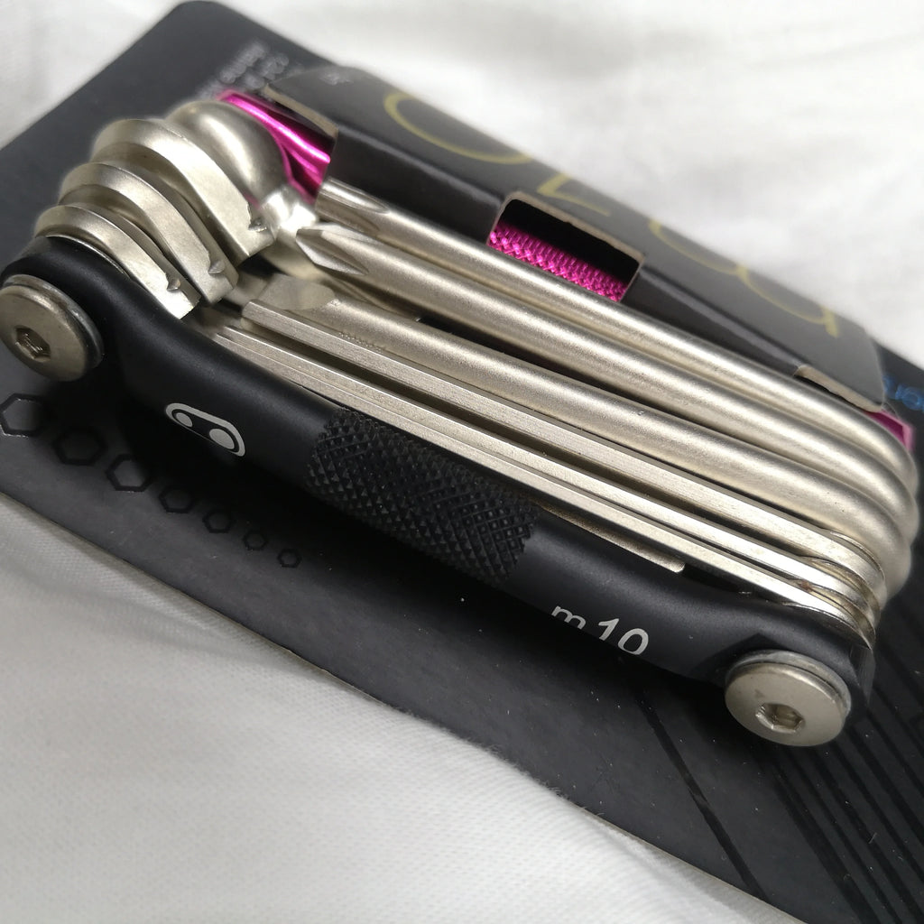 M10 Multi Tool Including 19 Tools, Black/Rose Red X331