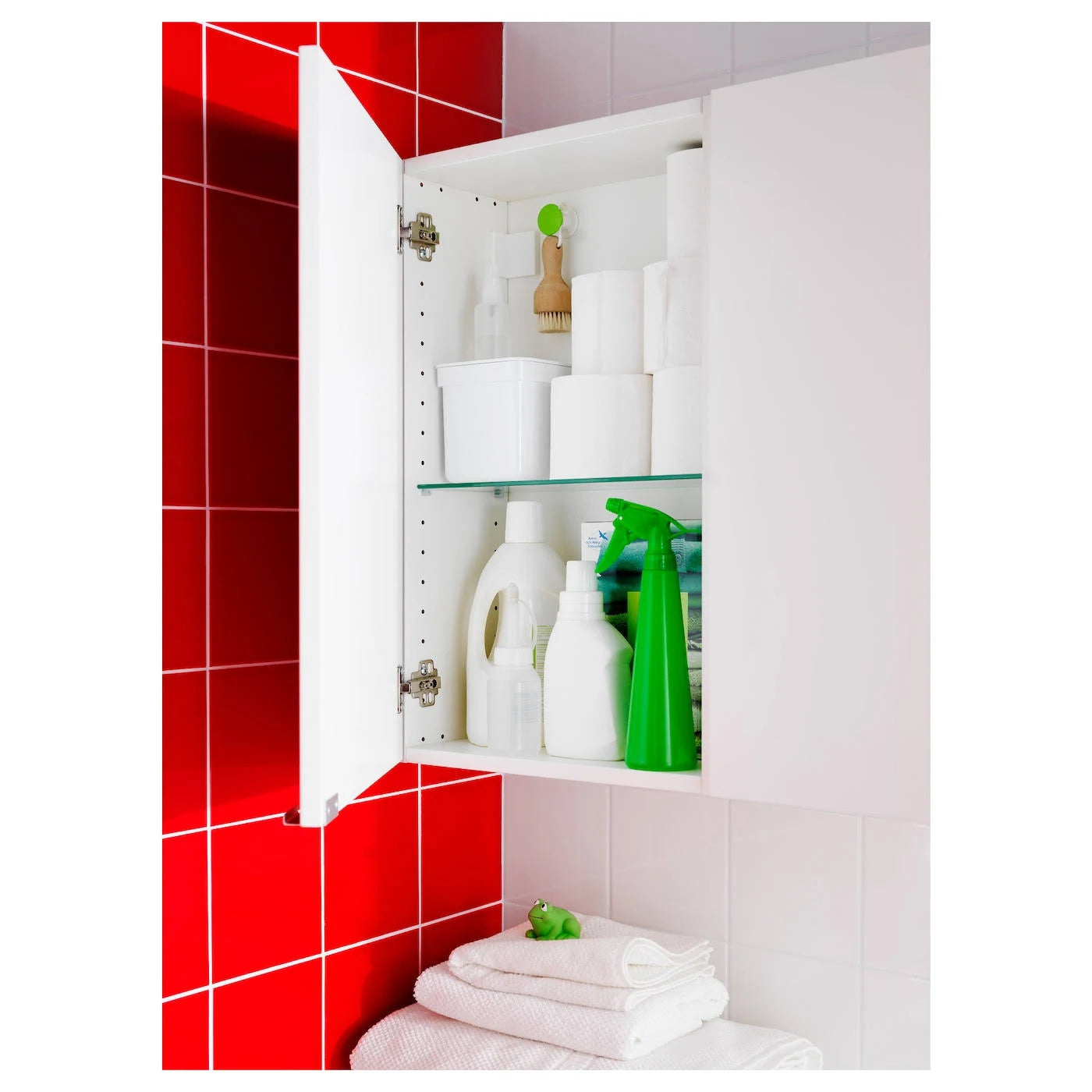 White Wall Cabinet V2061