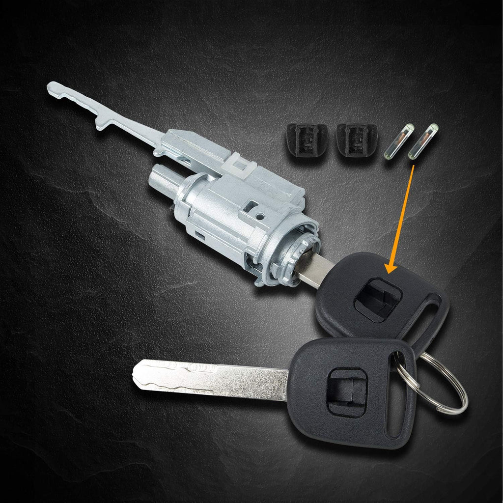 Ignition Switch Cylinder and 2 Door Lock Cylinders With 2 keys Pack of 2 Y214