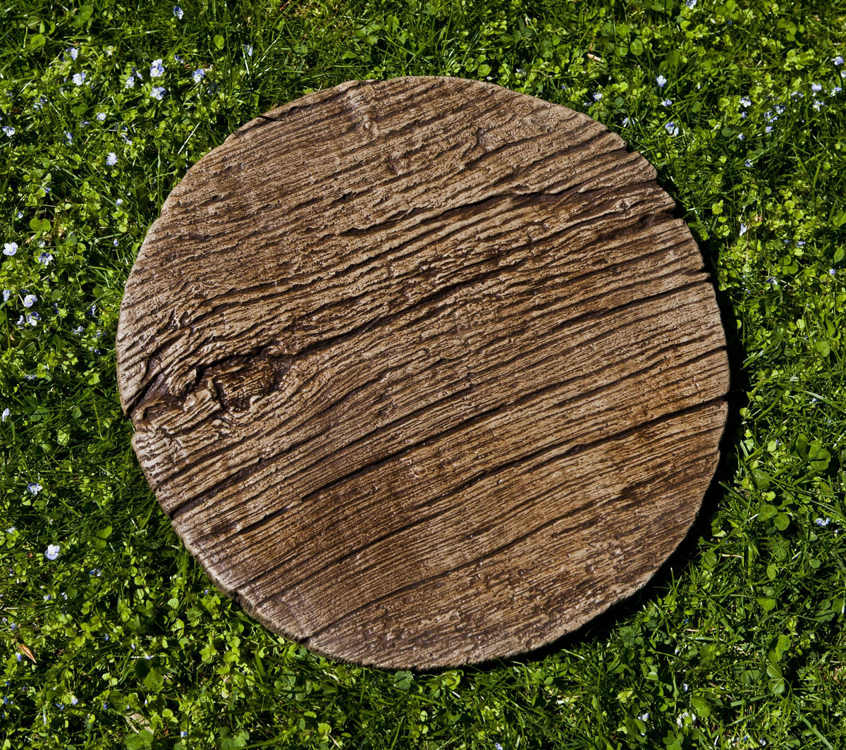 Copper Bronze Faux Bois Stepping Stone P47732