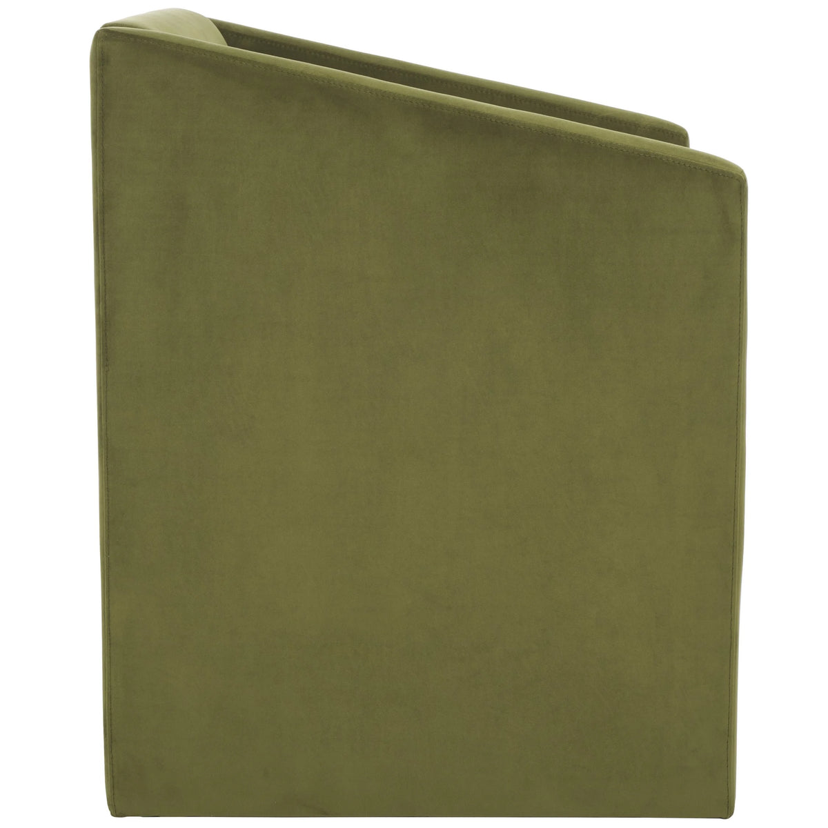 Olive Green Velvet Accent Chairs T715382