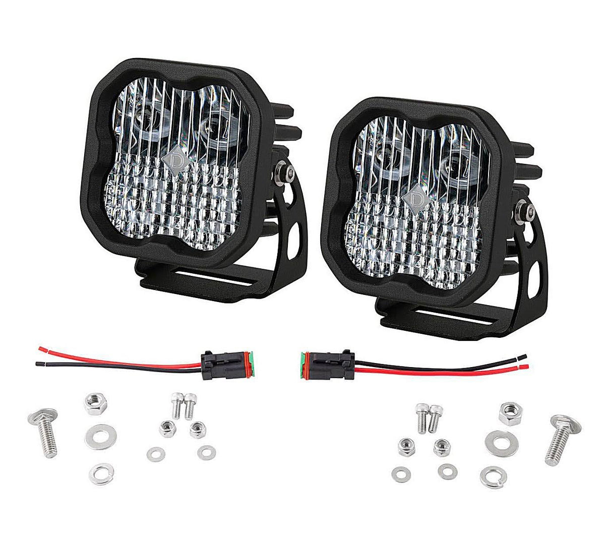 SS3 Pro Yellow SAE Fog Worklight Pair A95913