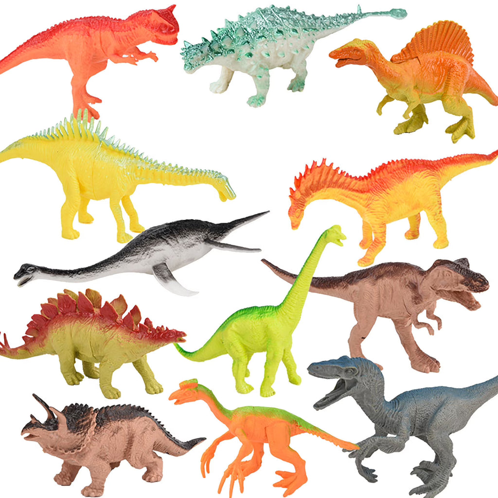 12pcs Large Dinosaur Action Figures Toys Z762936