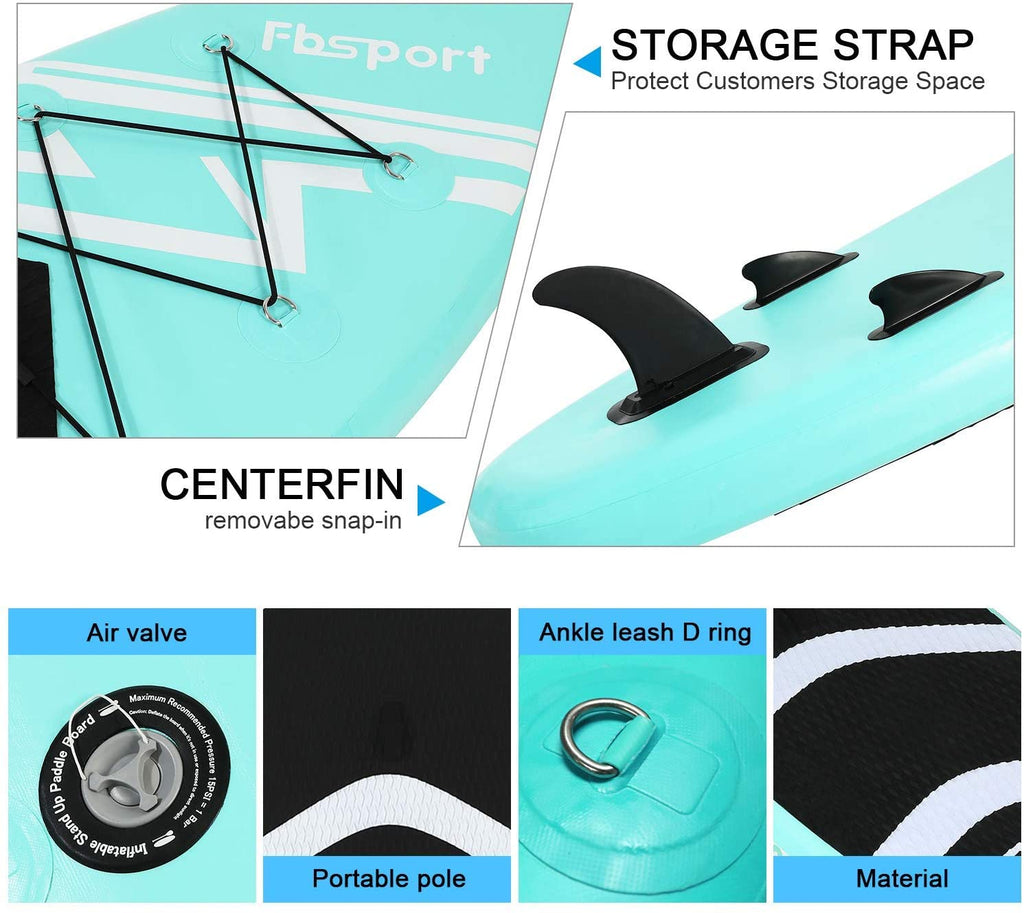 Inflatable Paddle Board with Carry Bag X927576