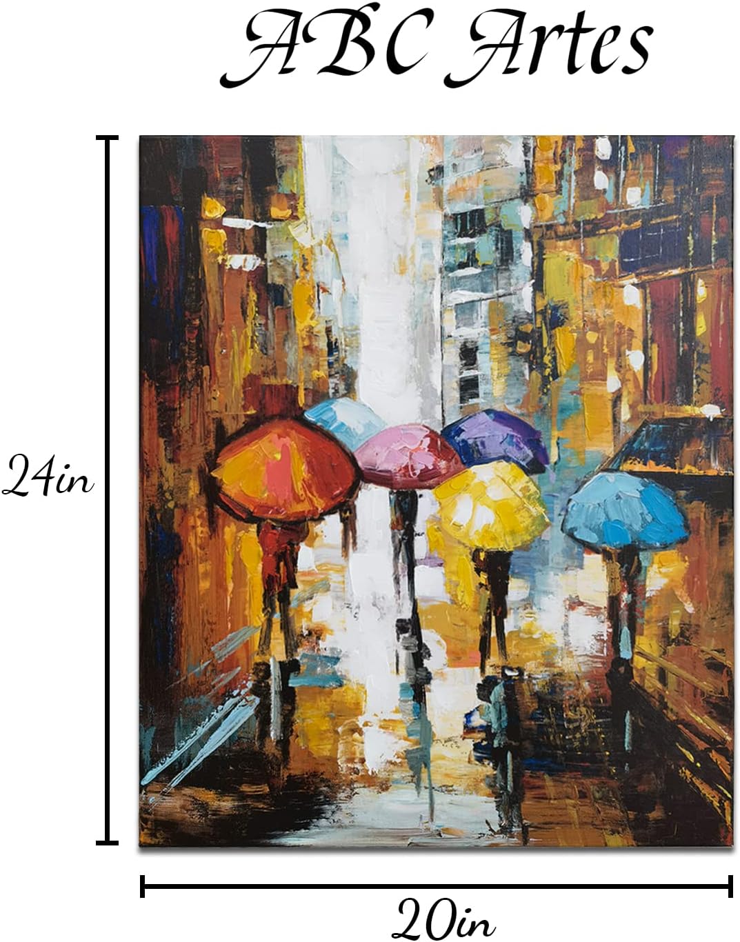20x24 Inch Colorful Canvas Wall Art Q94300