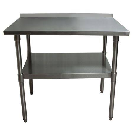 Stainless Steel Work Table with Undershelf V88173