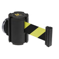 Safety Yellow Retractable Belt Wall Mount Unit H9306