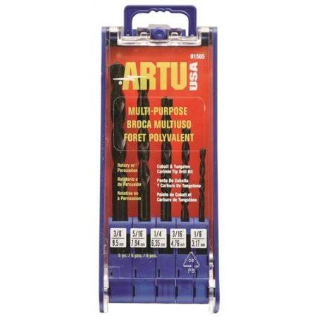 5 Piece Cobalt Carbide Drill Bit Set E62648