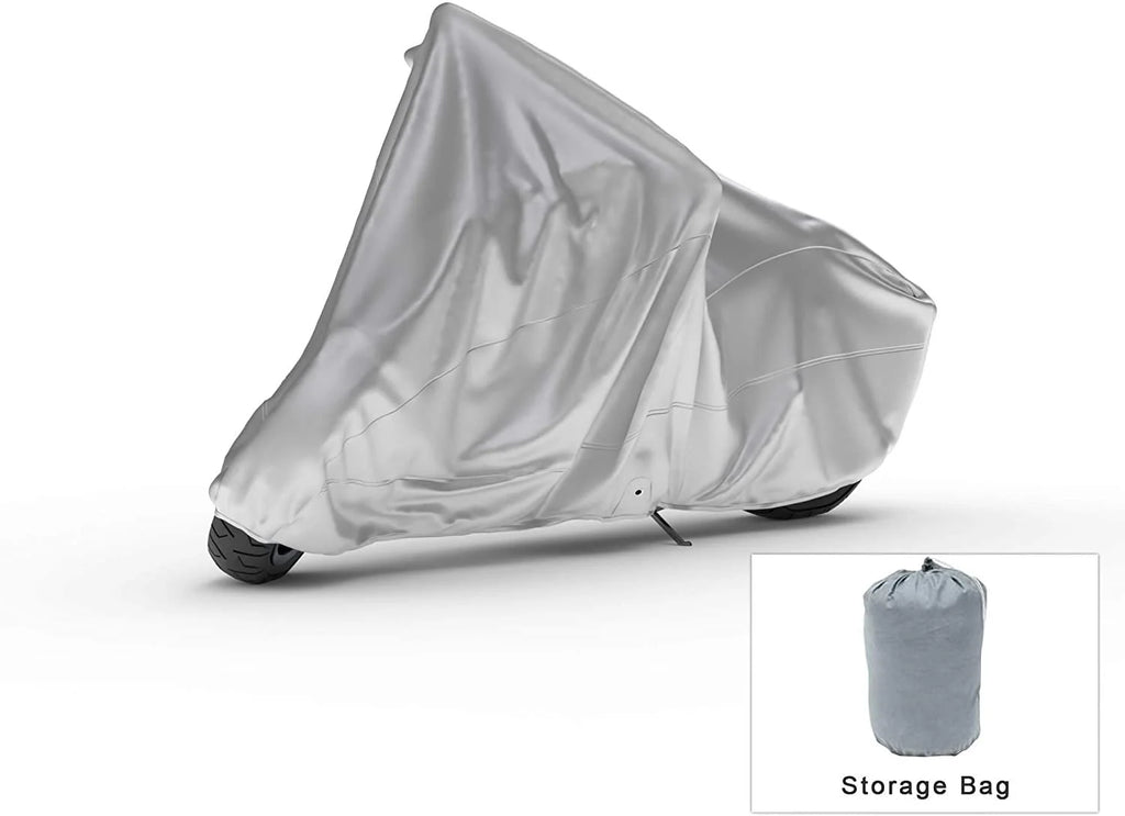 Motorcycle Cover with Reinforced Securing Straps and Storage Bag R627190