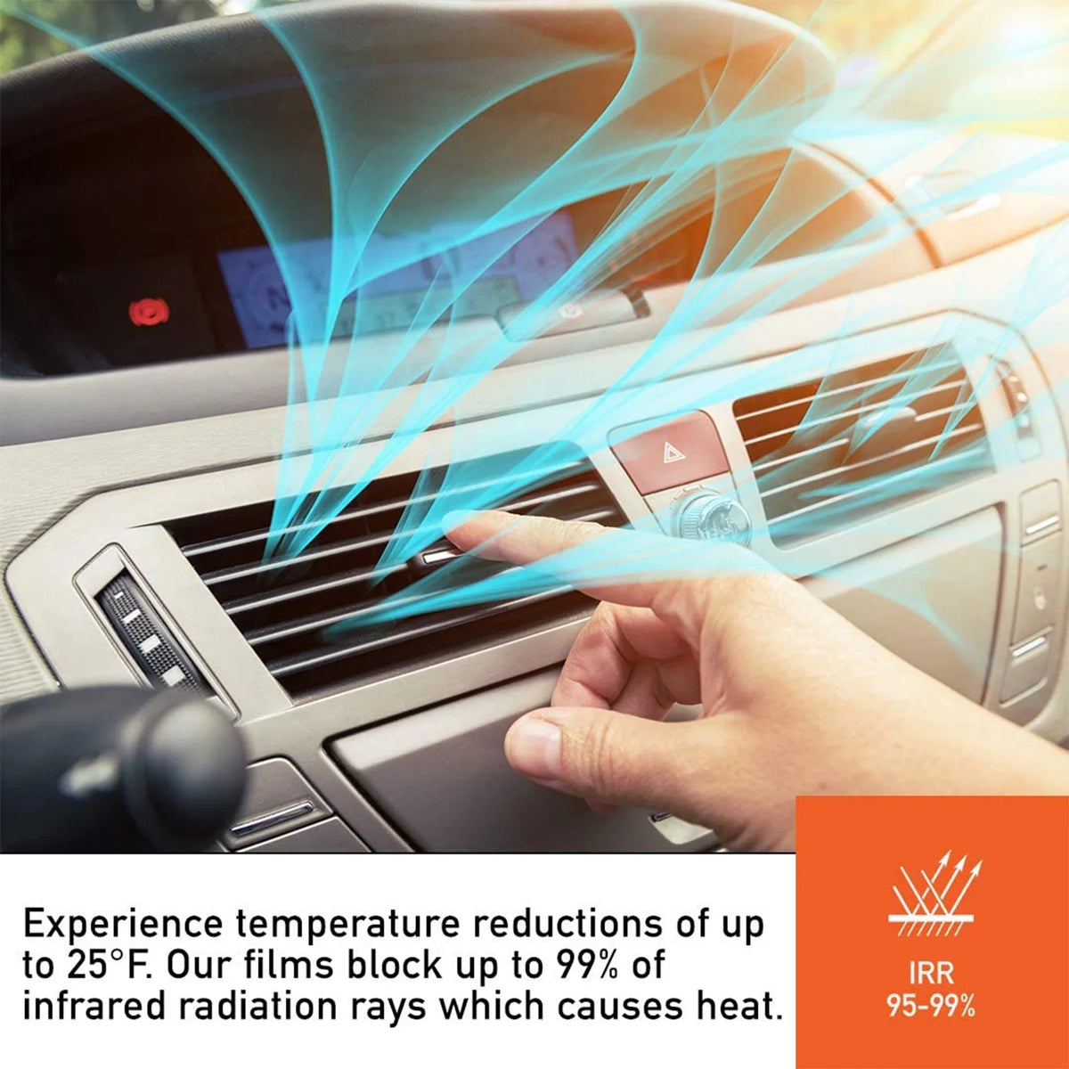 15 Percent VLT Ceramic Window Tint Roll Q3145