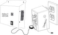High Temperature Shut-Off Controller, Single Outlet, 120V, Black K616