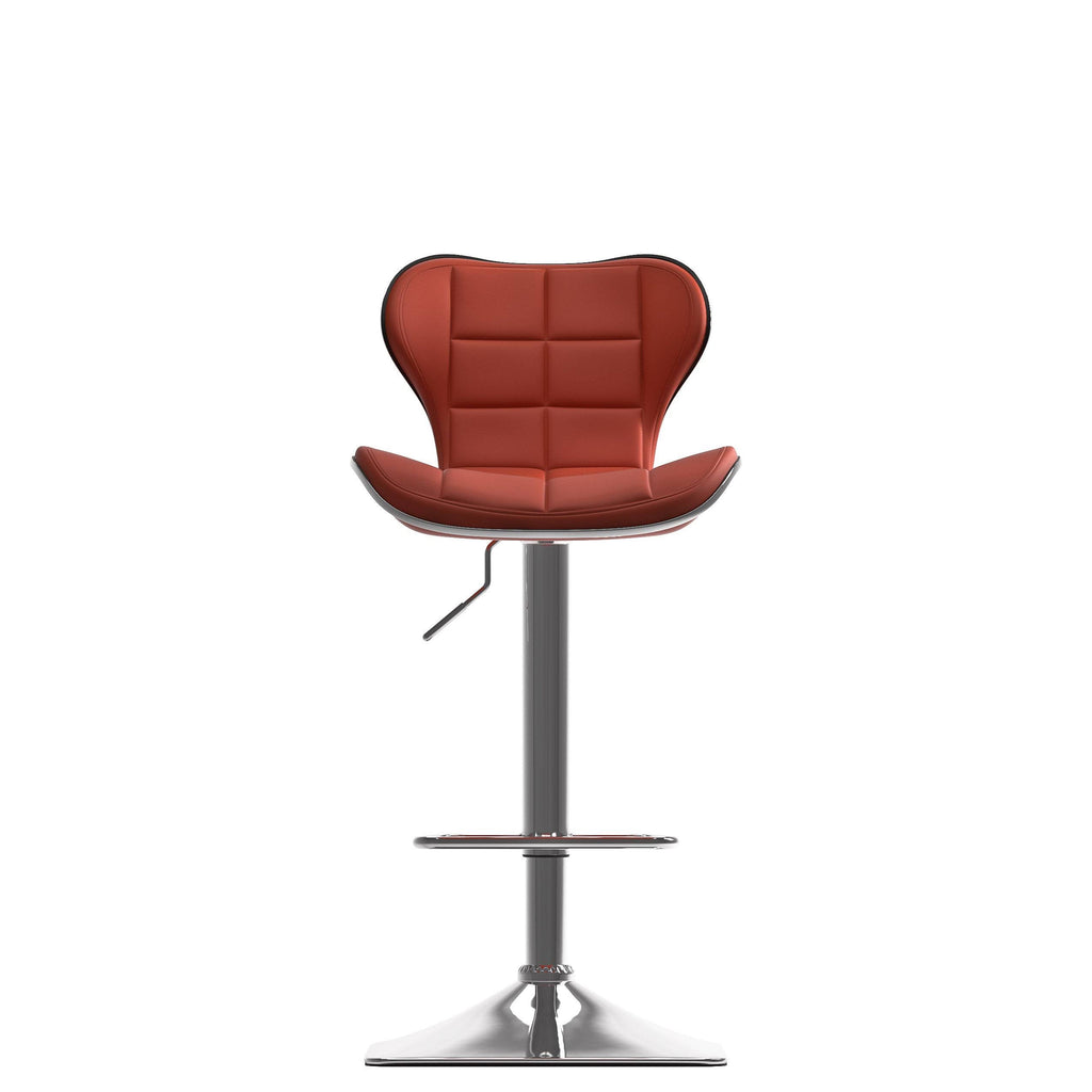 Adjustable Bar Stool (Set of 2) (Black) O754