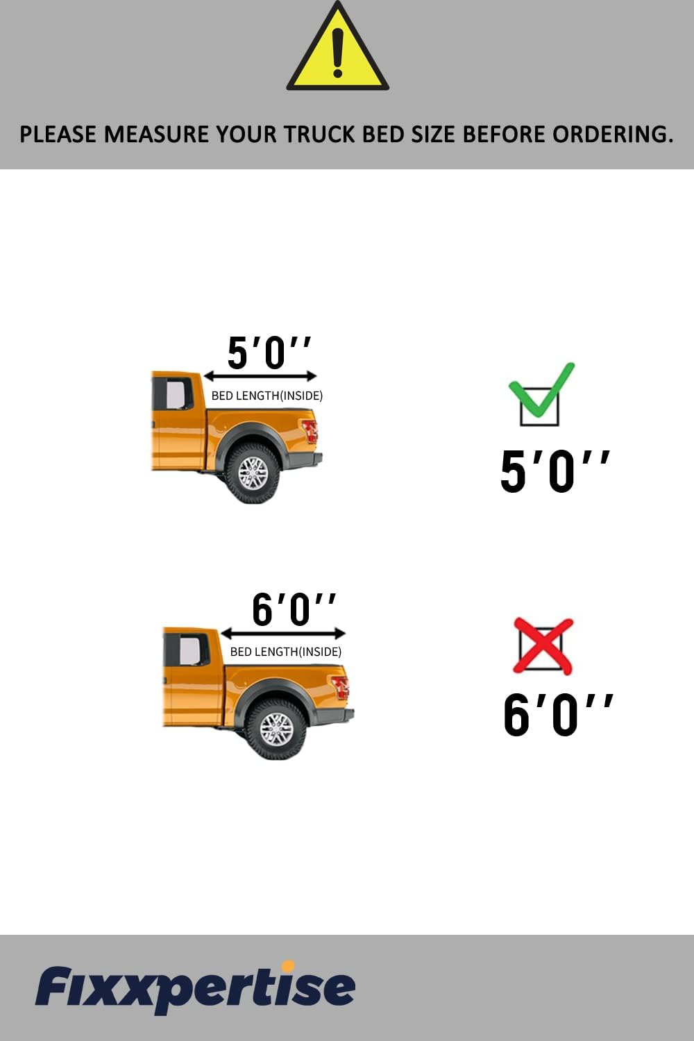 Soft Tri Fold Truck Bed Tonneau Cover P117496