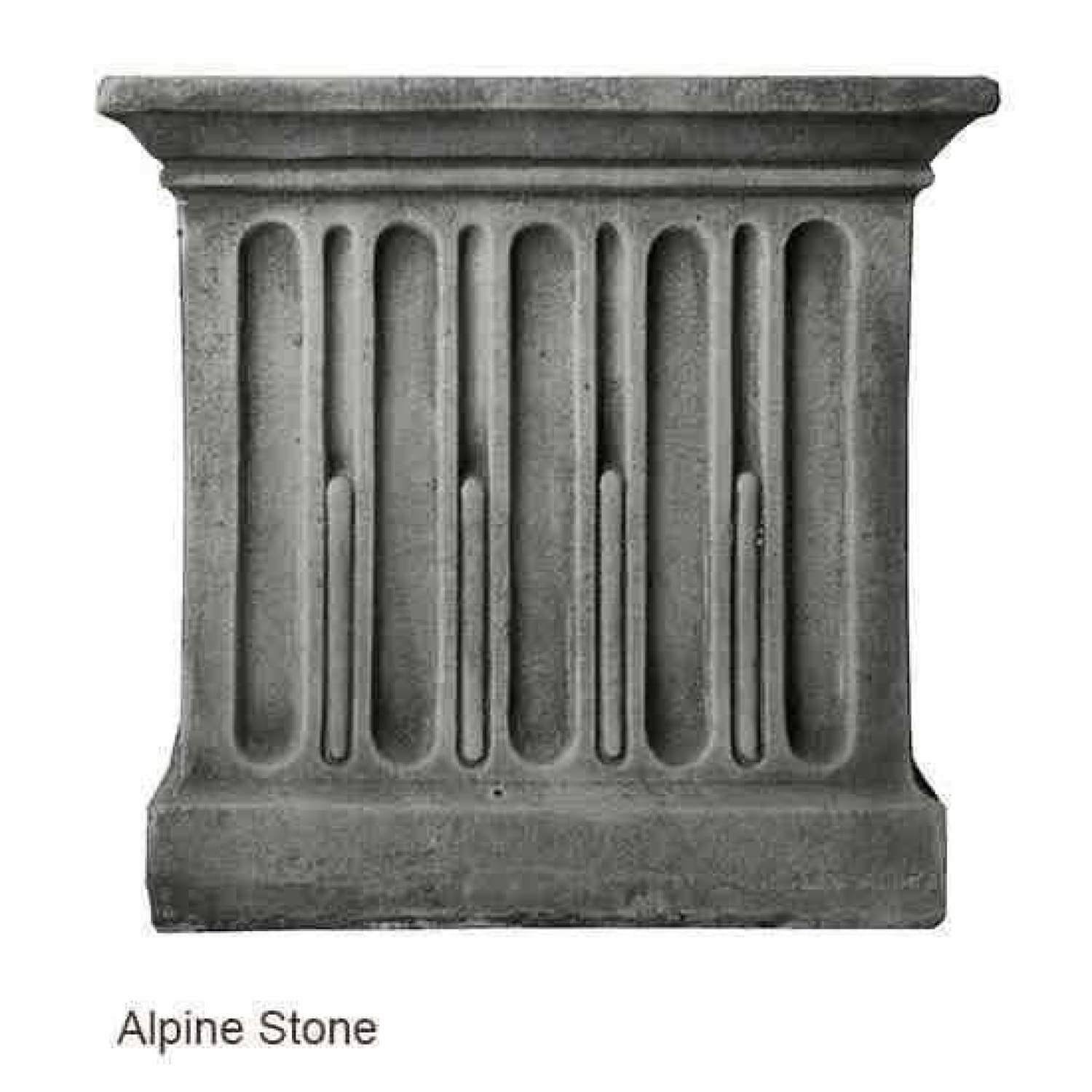 Copper Bronze Faux Bois Stepping Stone P47732