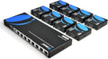 1x8 HDMI Extender Splitter Over Single Cable CAT6/7 1080P With IR Remote J498862
