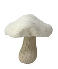 Cream Sherpa Mushroom Decor G299