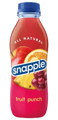 Snapple Juice Fruit Punch, 16 Fl. Oz, 12 Pack I262842