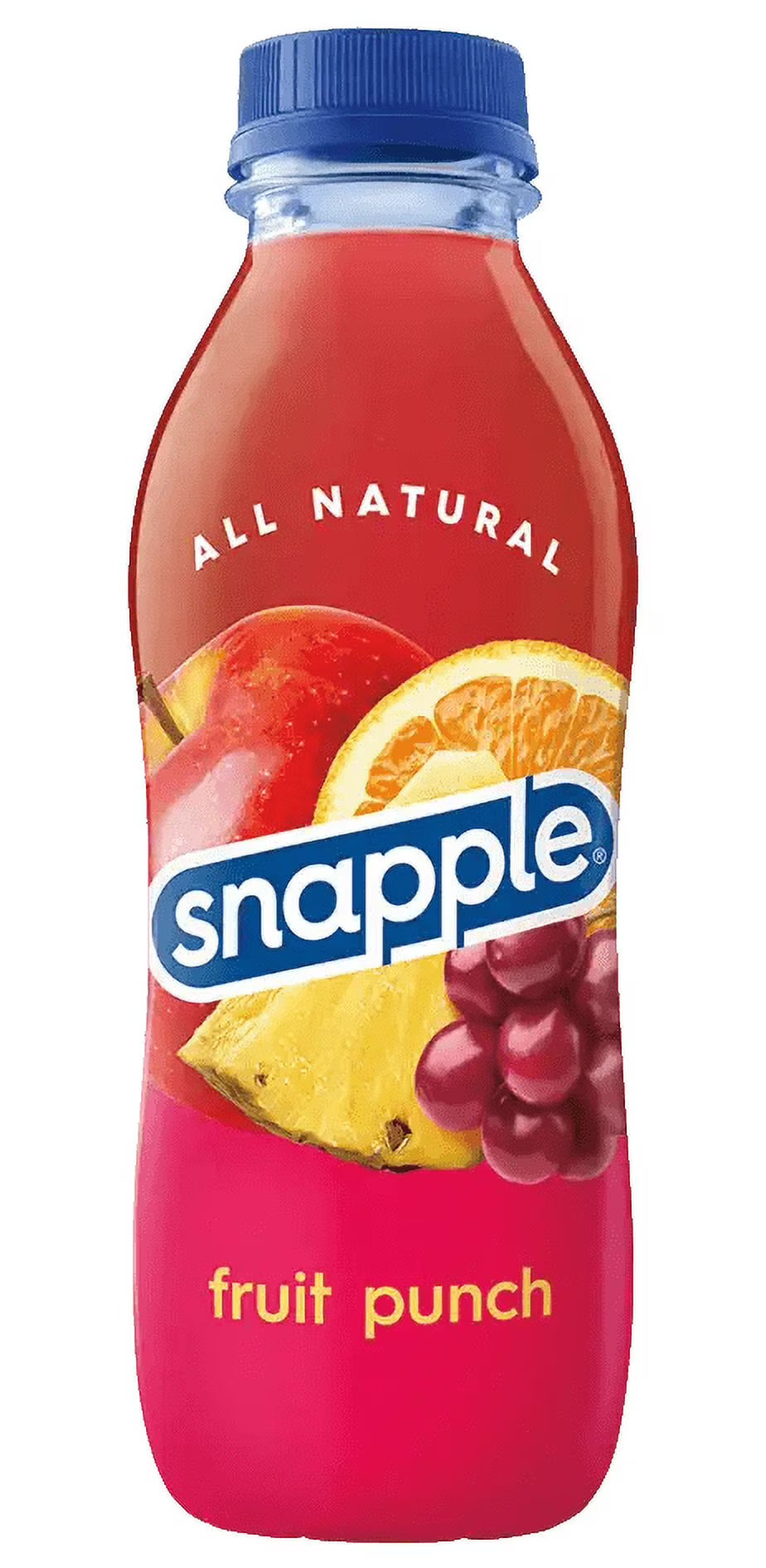 Snapple Juice Fruit Punch, 16 Fl. Oz, 12 Pack I262842