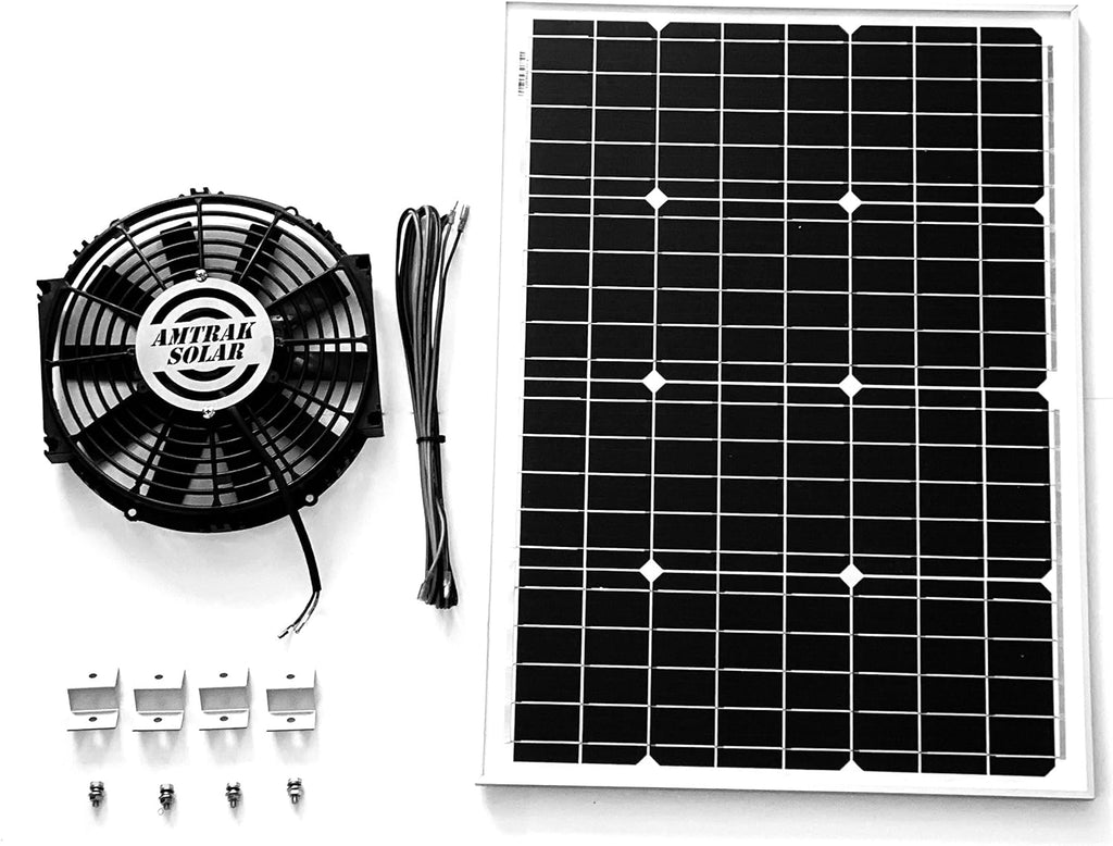 50-Watt Solar Attic Fan O919
