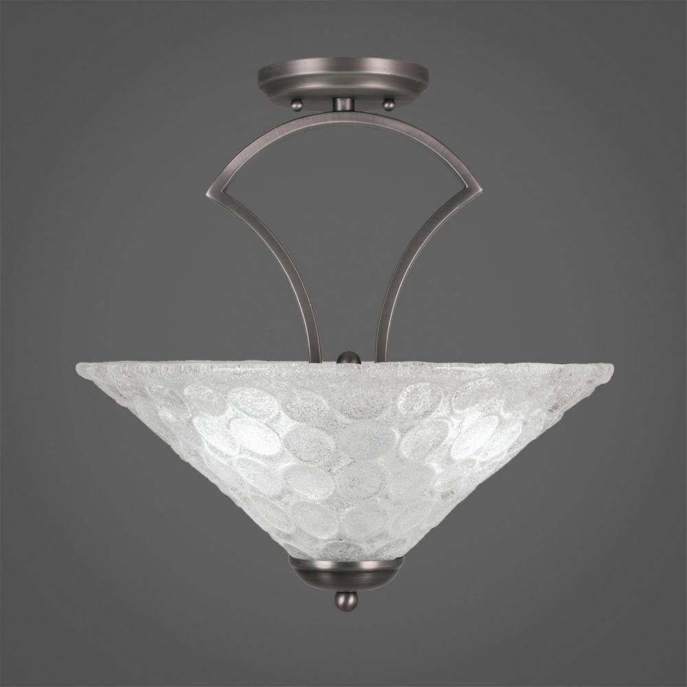 Three Light Semi-Flush Mount Y476