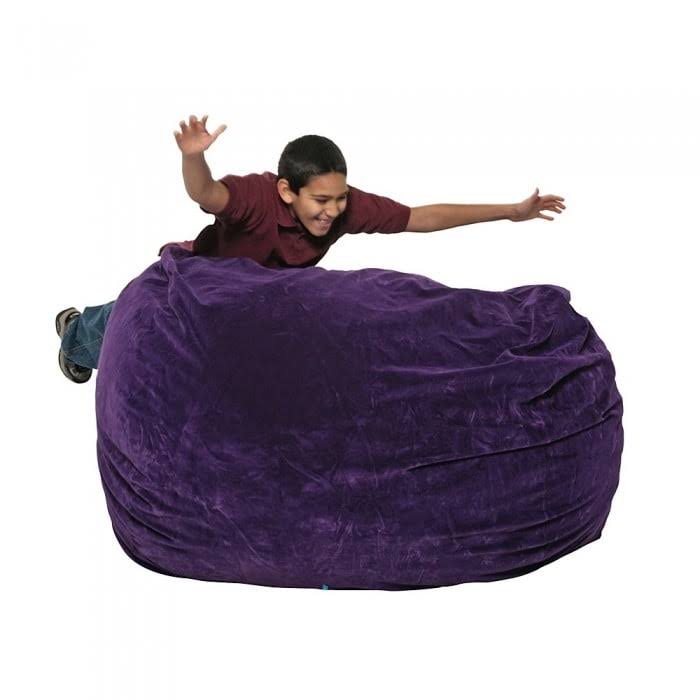 Purple FluffChair Large 50x22 Diameter F231463