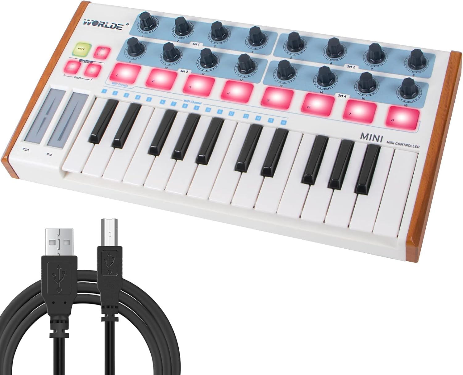 25 Key USB MIDI Controller Pack of 2 J9462