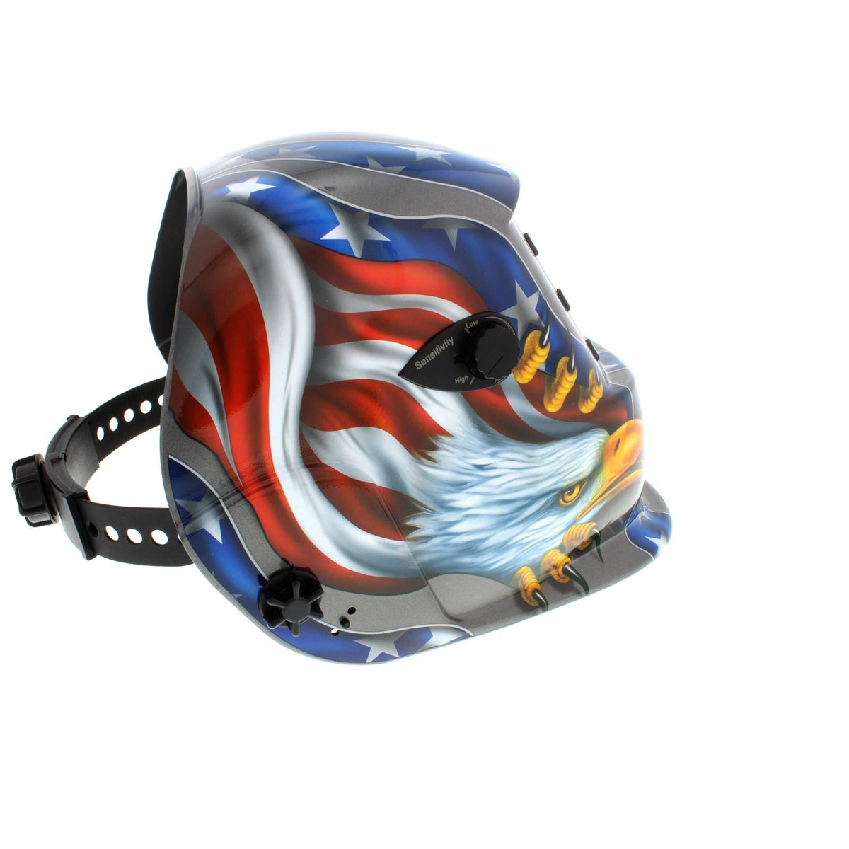 Solar Powered Auto Darkening Welding Helmet L385