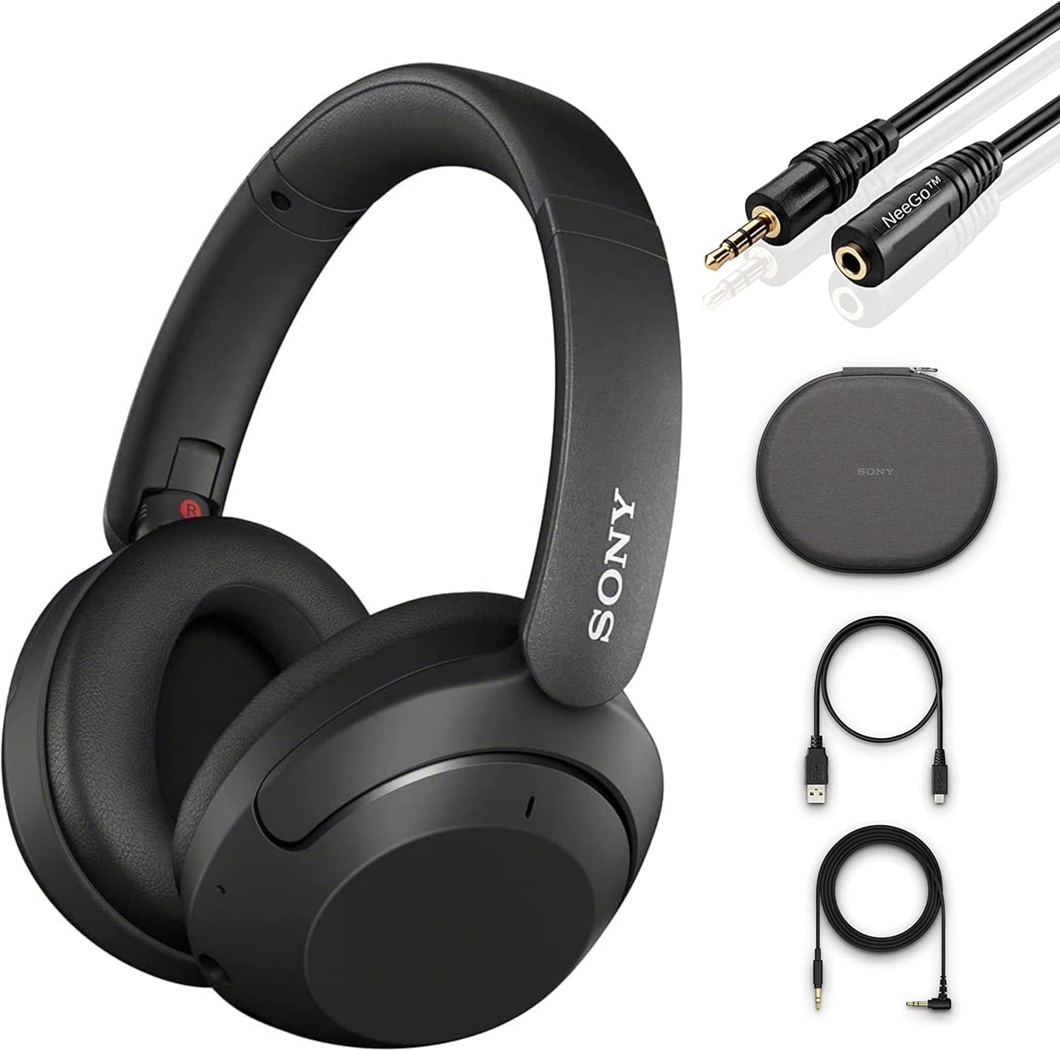 Wireless Bluetooth Over The Ear Headset with Microphone Noise Cancelling Headphones D968