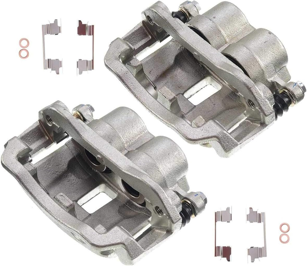 Disc Brake Caliper Assembly with Bracket Rear Right Pack of 2 R85063