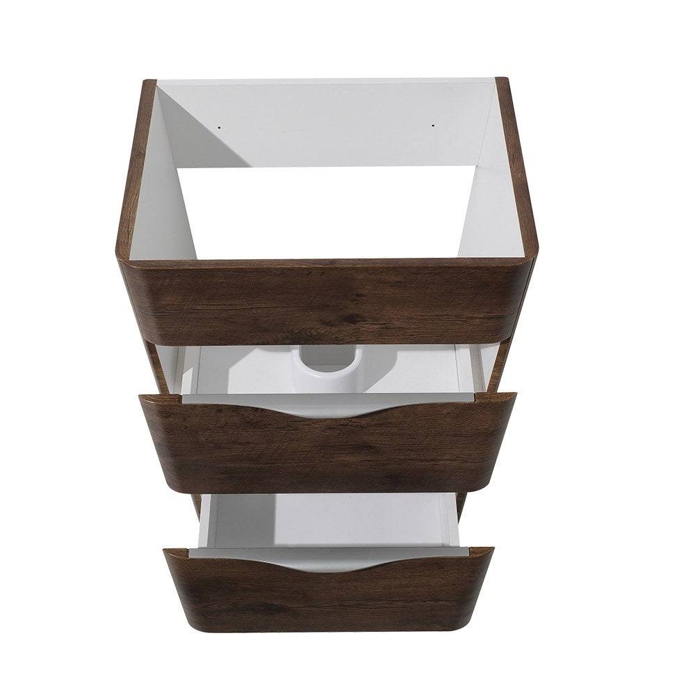 White Oak Bathroom Cabinet L2289