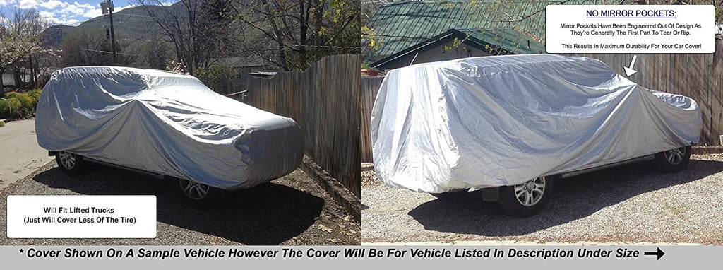 SUV Cover with Fleece Lining, Storage Bag & Wind Straps G411