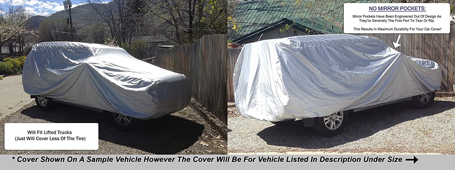 SUV Cover with Fleece Lining, Storage Bag & Wind Straps G411