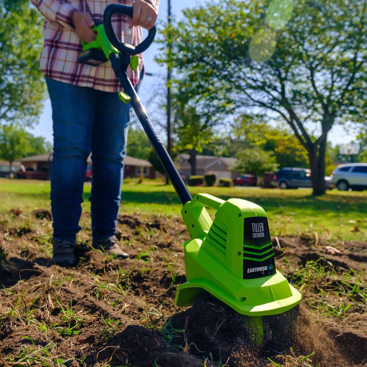 20 Volt Cordless Electric Tiller Cultivator K665