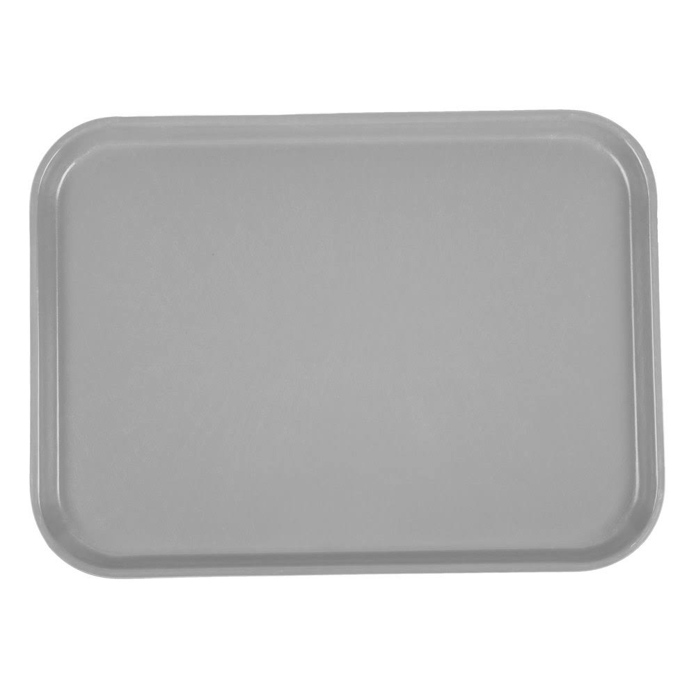 Gray Glasteel Fiberglass Rectangular Tray R392849