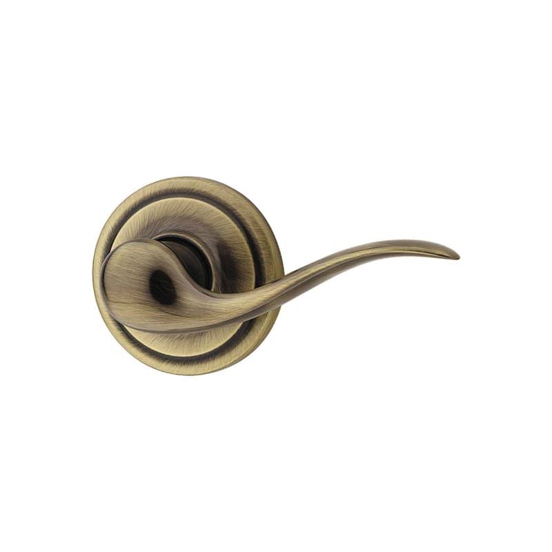 Left Handed Single Cylinder Lever Interior Pack Antique Brass K81065