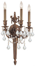 3 Light Crystal Wall Mount X648349