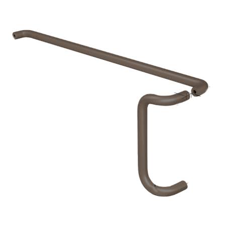 Dark Bronze Push and Offset Pull Set for 36 inch Door E13108