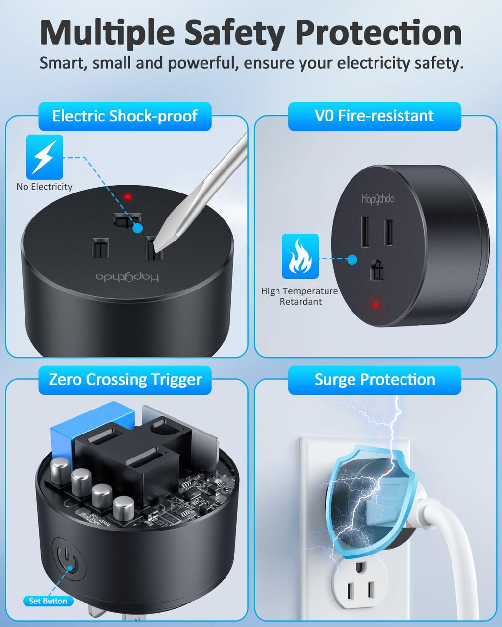 Black Wireless Remote Control Electrical Outlet Switch, 15A/1500W Q32758