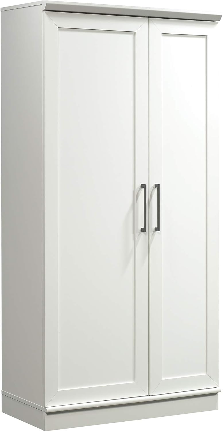 Soft White Storage Cabinet V148768