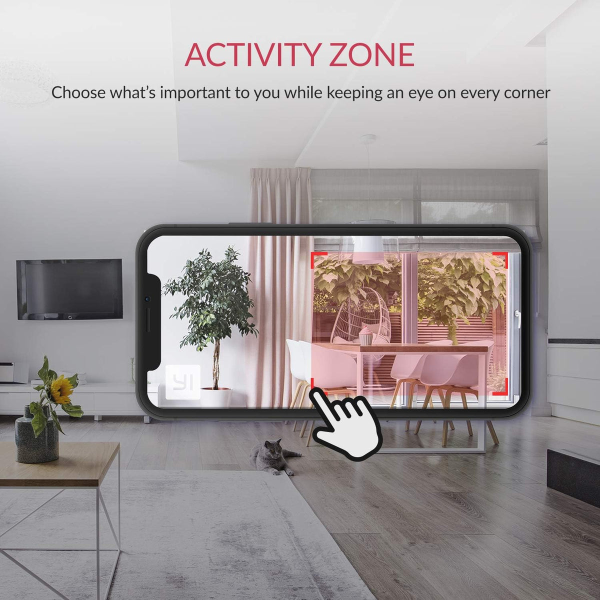 2pc 1080p WiFi Indoor Security Camera with Night Vision, 2-Way Audio, Pack of 2 F152426