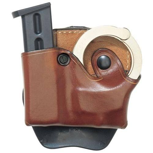 Leather Combo Mag and Handcuff Case P320345