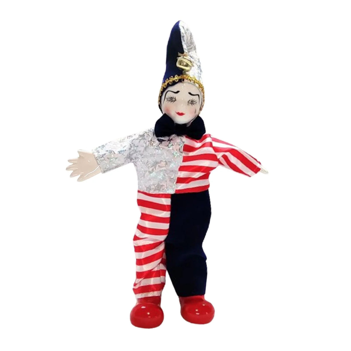 9.84'' Movable Joint Jester Doll T468